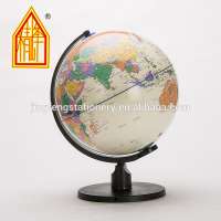 (10 Inch )25cm Plastic World Globe PVC Globe Geography Globe